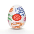 Kép 2/3 - Tenga - Keith Haring Egg Street -  - prémium maszturbációs tojás (áttetsző)