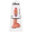 Kép 1/5 - Pipedream - King Cock - 10&quot; Cock With Balls - rögzíthető, élethű, herés dildó (natúr)