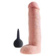 Kép 5/5 - Pipedream - King Cock - 10&quot; Squirting Cock With Balls - rögzíthető, spriccelő, élethű, herés dildó (natúr)