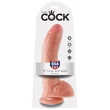 Kép 1/5 - Pipedream - King Cock - 9&quot; Cock With Balls - rögzíthető, élethű, herés dildó (natúr)
