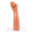 Kép 1/6 - Lovetoy - King Size Realistic Bitch Fist - élethű, rugalmas öklöző dildó (30,5cm) - natúr