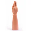 Kép 4/6 - Lovetoy - King Size Realistic Magic Hand - élethű, rugalmas öklöző dildó (36cm) - natúr