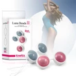Kép 1/4 - Lovetoy - Luna Beads II - szilikon gésagolyó duó szett belső súlyokkal - (pink/szürke)