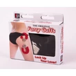 Kép 2/2 - Nmc - The Original furry Handcuffs - fém bilincs püssel (fekete)