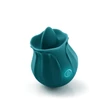 Kép 3/5 - NS Toys - Inya - The Kiss - 10 funkciós prémium vibrátor nyelv alakú csiklóizgatóval (USB) - sötétzöld