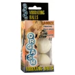 Kép 1/2 - Seven Creations - Orgasm Vibrating Ball - távirányítos, vibrációs gésagolyó duó (fehér)