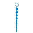 Nmc - Oriental Jelly Butt Beads 10,5" - 10 szemes análsor (kék)