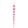 Nmc - Oriental Jelly Butt Beads 10,5" - 10 szemes análsor (pink)