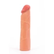 Kép 2/7 - Lovetoy - Pleasure X-Tender Penis Sleeve #1 - élethű péniszköpeny (17cm) - natúr