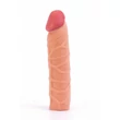 Kép 3/6 - Lovetoy - Pleasure X-Tender Penis Sleeve #2 - élethű péniszköpeny (17cm) - natúr