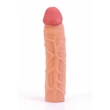 Kép 5/6 - Lovetoy - Pleasure X-Tender Penis Sleeve #2 - élethű péniszköpeny (17cm) - natúr