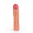 Kép 6/6 - Lovetoy - Pleasure X-Tender Penis Sleeve #2 - élethű péniszköpeny (17cm) - natúr