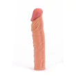 Kép 2/6 - Lovetoy - Pleasure X-Tender Penis Sleeve #3 - élethű péniszköpeny (18,5cm) - natúr