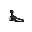 Kép 4/4 - Lovetoy - Power Clit Cockring Heart - vibrációs péniszgyűrű szív alakú csiklóizgatóval (fekete)