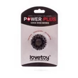 Kép 2/4 - Lovetoy - Power Plus Cock Ring Series #3 - érdes péniszgyűrű (fekete)