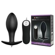 Kép 1/9 - Pretty Love - Vibrating Anal Stimulation Plug 1 - 12 funkciós, távirányítású vibrációs análdugó (fekete)