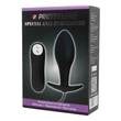 Kép 3/9 - Pretty Love - Vibrating Anal Stimulation Plug 1 - 12 funkciós, távirányítású vibrációs análdugó (fekete)