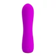 Kép 1/8 - Pretty Love - Beau - 12 funkciós, szilikon mini vibrátor (USB) - lila