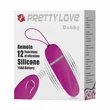 Kép 4/9 - Pretty Love - Debby - 12 funkciós, wireless vibrotojás (lila)