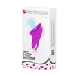Kép 8/9 - Pretty Love - Isaac - 7+7 funkciós csiklóizgató vibrátor memória és tisztító funkcióval (USB) - lila
