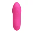 Kép 1/9 - Pretty Love - Isaac - 7+7 funkciós csiklóizgató vibrátor memória és tisztító funkcióval (USB) - pink