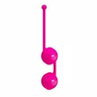 Kép 1/7 - Pretty Love - Kegel Tighten Up III - szilikon gésagolyó duó belső súlyokkal (pink)