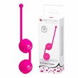 Kép 7/7 - Pretty Love - Kegel Tighten Up III - szilikon gésagolyó duó belső súlyokkal (pink)