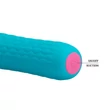 Kép 2/6 - Pretty Love - Quentin - 12 funkciós csikló és mellbimbó izgató vibrátor (USB) - türkiz