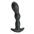 Pretty Love - Special Anal Massager - 12 funkciós, rugalmas, prosztata masszírózó és G-pont vibrátor (USB) - fekete