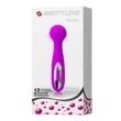 Kép 4/7 - Pretty Love - Wade - szilikon, 12 funkciós masszírozó vibrátor (USB) - lila