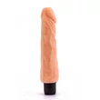 Kép 2/7 - Lovetoy - 8&quot; Real Feel Cyberskin Vibrator - élethű vibrátor (20cm) - natúr