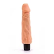Kép 5/7 - Lovetoy - 8&quot; Real Feel Cyberskin Vibrator - élethű vibrátor (20cm) - natúr