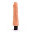 Kép 6/7 - Lovetoy - 8&quot; Real Feel Cyberskin Vibrator - élethű vibrátor (20cm) - natúr