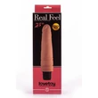 Kép 1/6 - Lovetoy - 7,5&quot; Real Feel Cyberskin Vibrator - élethű vibrátor (20cm) - natúr