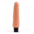 Kép 4/6 - Lovetoy - 7,5&quot; Real Feel Cyberskin Vibrator - élethű vibrátor (20cm) - natúr