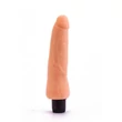 Kép 1/7 - Lovetoy - 8&quot; Real Feel Cyberskin Vibrator - élethű vibrátor (20cm) - natúr