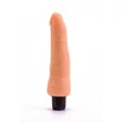 Kép 6/7 - Lovetoy - 8&quot; Real Feel Cyberskin Vibrator - élethű vibrátor (20cm) - natúr