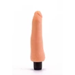 Kép 7/7 - Lovetoy - 8&quot; Real Feel Cyberskin Vibrator - élethű vibrátor (20cm) - natúr