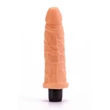 Kép 3/6 - Lovetoy - 8,5&quot; Real Feel Cyberskin Vibrator - élethű vibrátor (19,8cm) - natúr