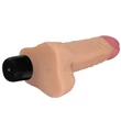 Kép 5/8 - Lovetoy - 7&quot; Real Feel Realistic Vibrator - élethű, herés vibrátor (17cm) - natúr