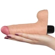 Kép 8/8 - Lovetoy - 7&quot; Real Feel Realistic Vibrator - élethű, herés vibrátor (17cm) - natúr