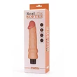 Kép 5/7 - Lovetoy - Real Softee Vibrating Dildo #2 - 10 funkciós, élethű vibrátor (20cm) - natúr