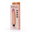 Kép 4/7 - Lovetoy - 8,3&quot; Real Softee Vibrating Dildo #3 - 10 funkciós, élethű vibrátor (21,8cm) - natúr