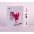 Kép 2/9 - Realov - Lydia I - 10 funkciós, interaktív, websmart, csiklóizgató pillangó-vibrátor (USB) - pink