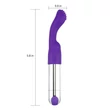 Kép 4/6 - Lovetoy - Ijoy - Rechargeable Versatile Tickler - 10 funkciós, csiklóizgató és masszírozó vibrátor (USB) - lila