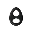 Kép 1/2 - NS Toys - Renegade Cock & Ball Ring - szilikon pénisz és heregyűrű (fekete)