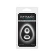 Kép 2/2 - NS Toys - Renegade Cock & Ball Ring - szilikon pénisz és heregyűrű (fekete)