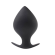 Chisa Novelties - Black Mont - szilikon análdugó szett (4db/cs) - fekete