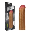 Kép 5/5 - Lovetoy - Revolutionary Silicone Nature Extender #5 - élethű péniszköpeny (17,8cm) - natúr