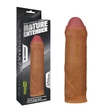 Kép 2/2 - Lovetoy - Revolutionary Silicone Nature Extender #3 - élethű péniszköpeny (17,5cm) - natúr